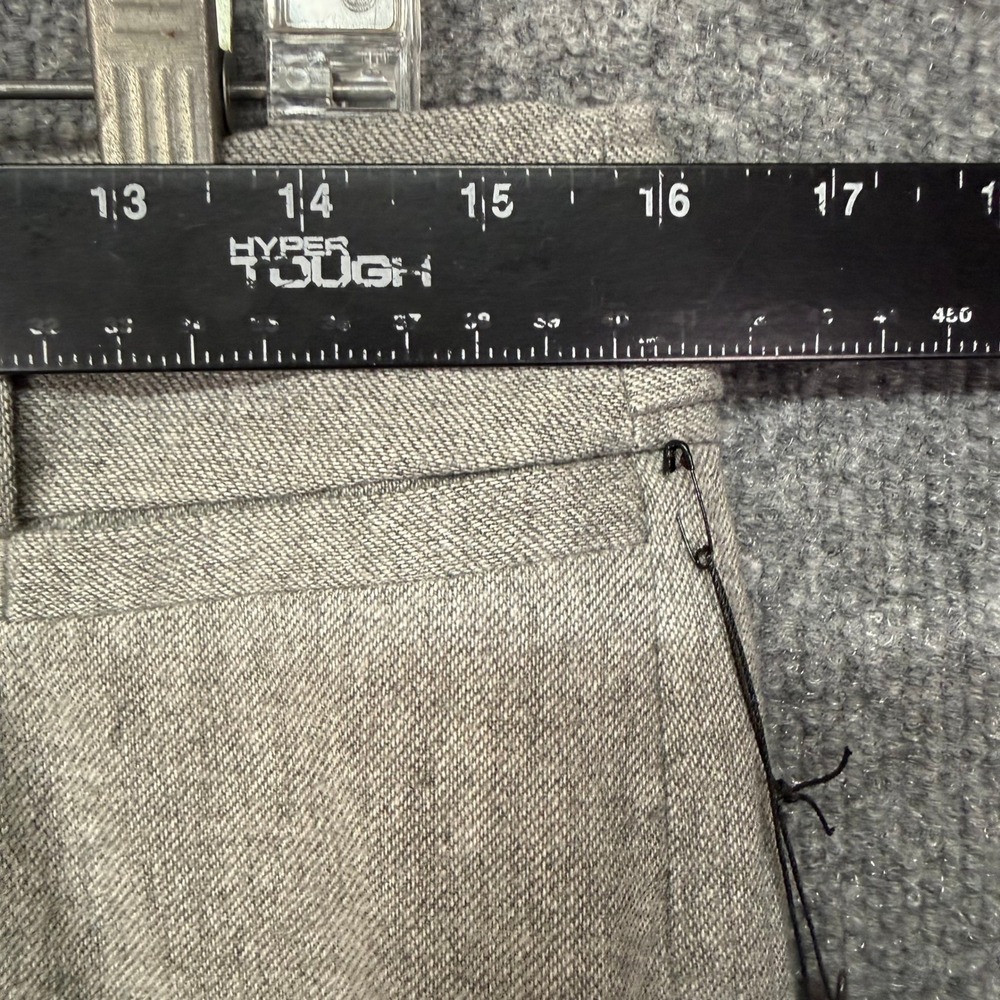 Banana Republic Jackson Fit Pants Womens 8P Gray Wool Blend Fully Lined NWT - Picture 12 of 16